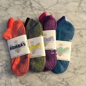 Bombas Women’s Grippers Sock 4-pack